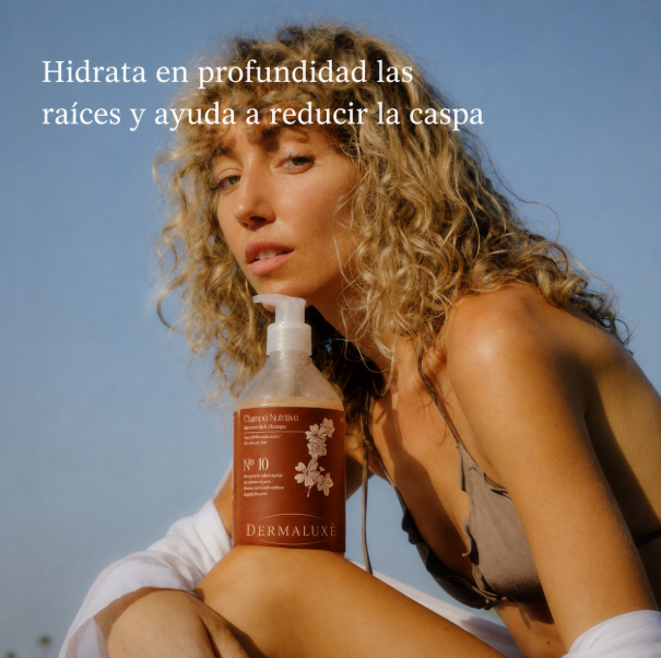 Ritual Dermaluxé Anti-Frizz™ - Cuida tu cabello desde la raíz. Controla el frizz hasta las puntas.
