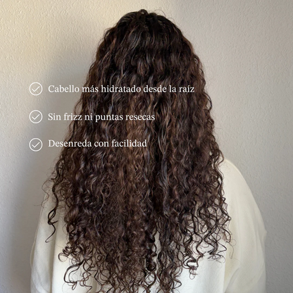Ritual Dermaluxé Anti-Frizz™ - Cuida tu cabello desde la raíz. Controla el frizz hasta las puntas.